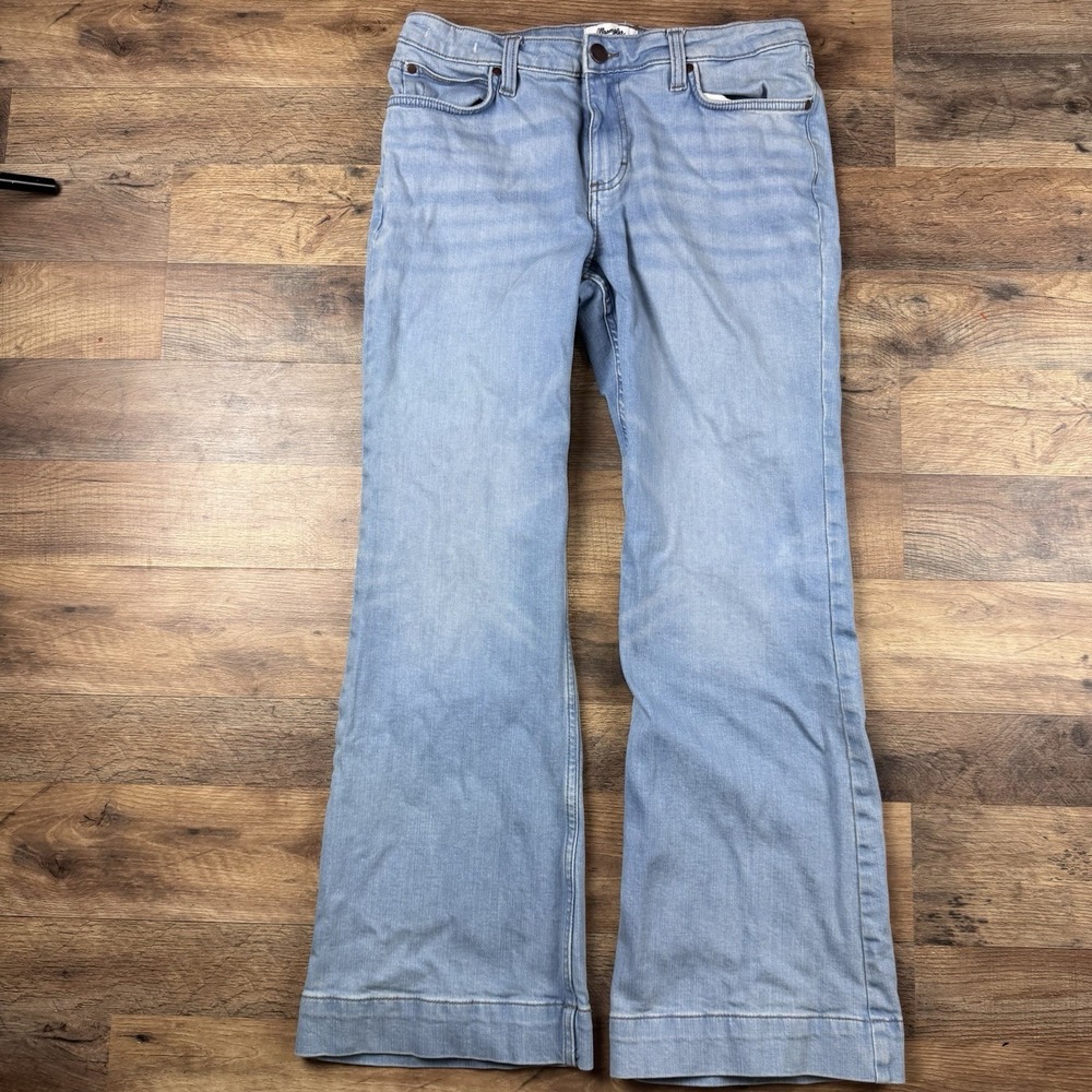 Wrangler Retro Women's High Rise Bootcut Jeans Blue Stretch Denim 5-Pocket 31x32 - Picture 2 of 9